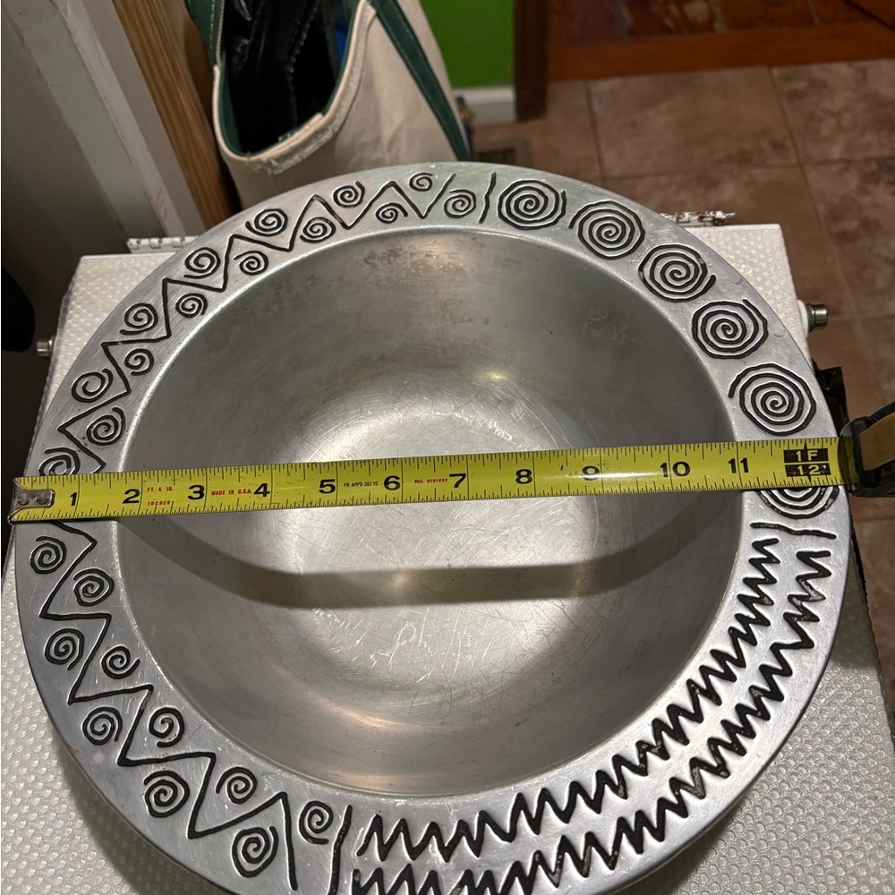 Wilton Armetale Reggae 12 inch serving bowl
